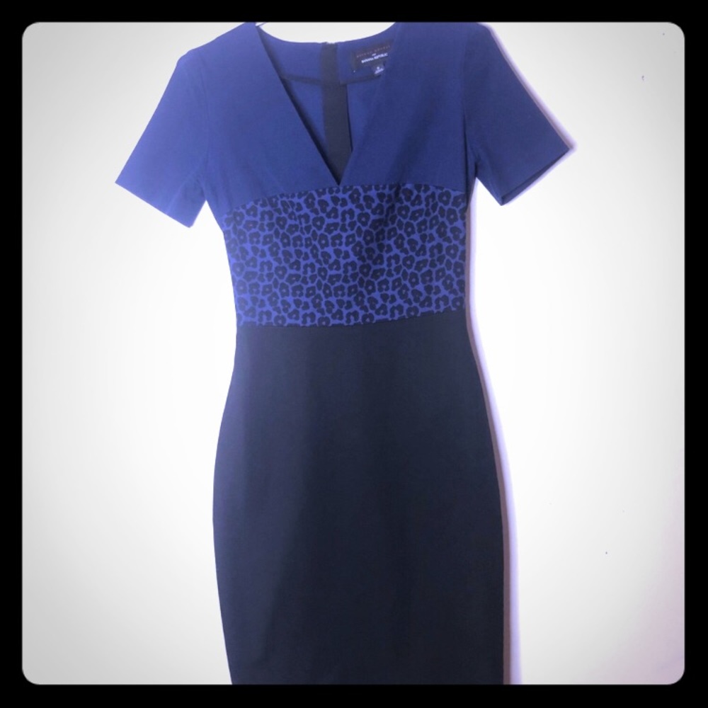 Banana Republic Roland Mouret leopard dress